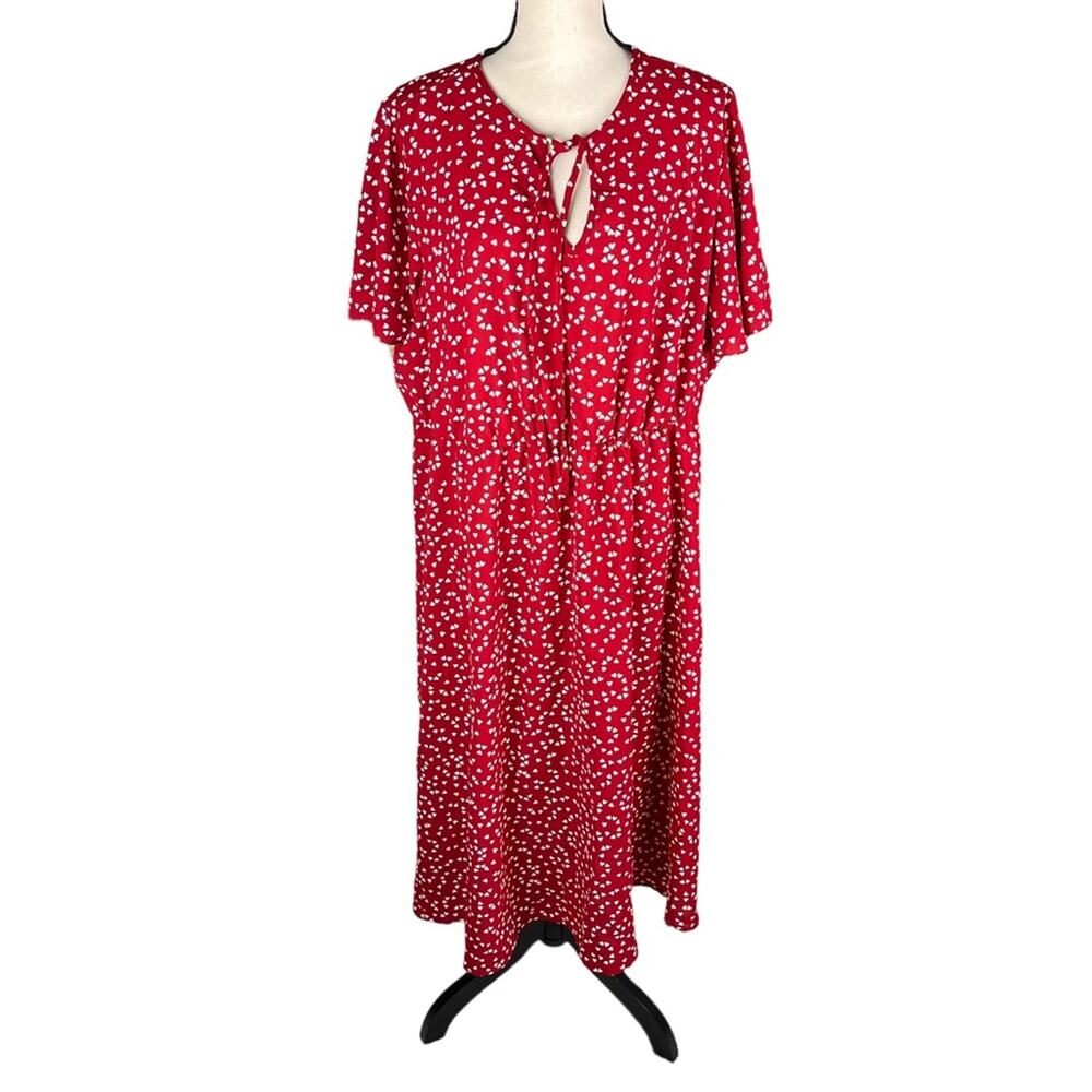 Shein curve hearts long dress